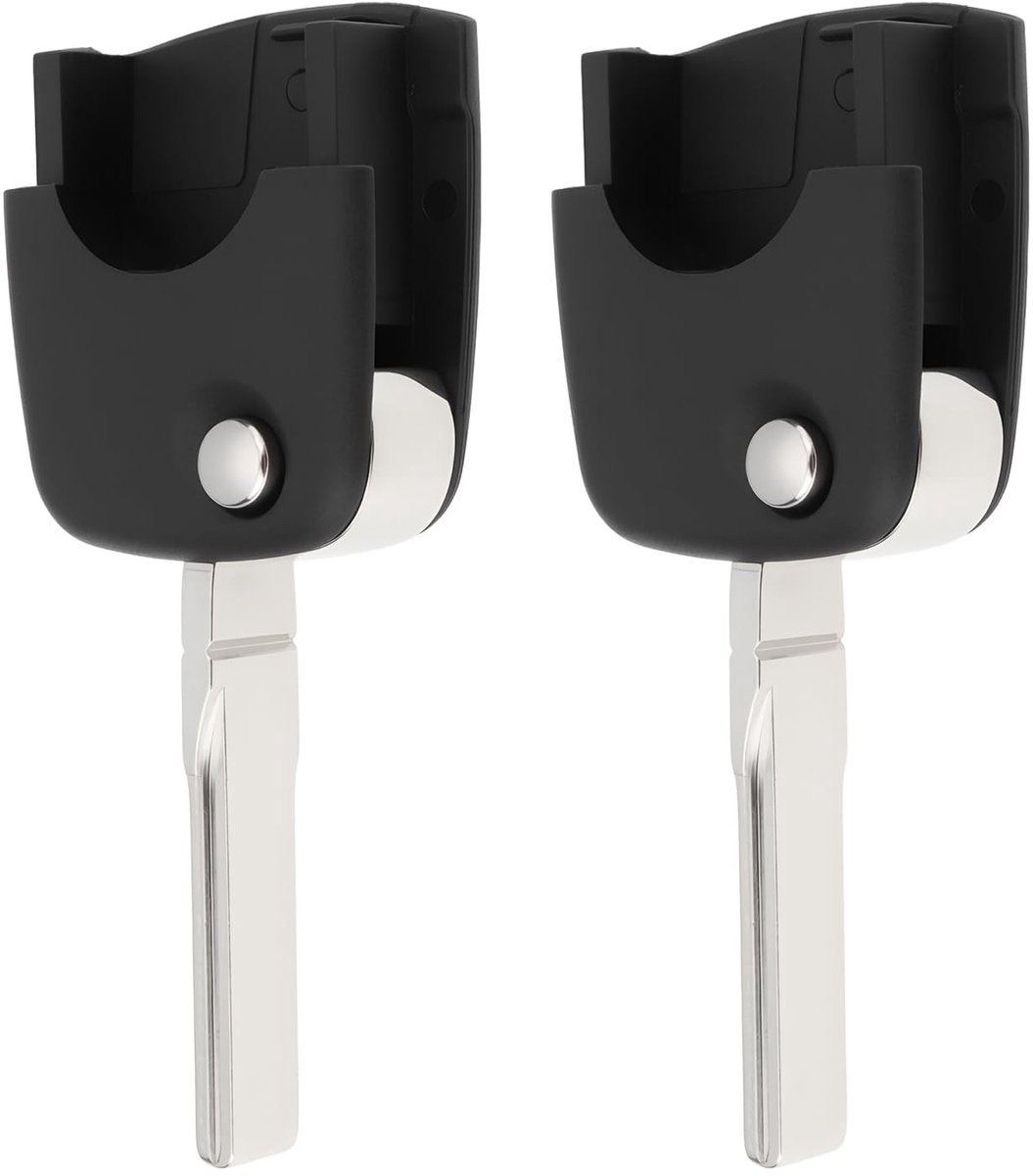 Dailygoods - Set van 2 Opvouwbare Sleutelkoppen voor Audi Modellen