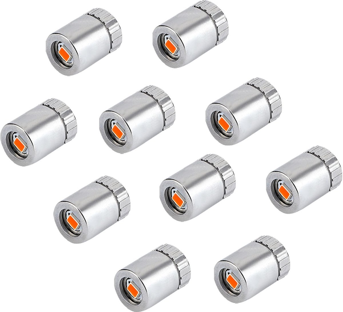Dailygoods - Set van 10 Miniatuur LED-Lampjes voor Creatieve Knutselprojecten