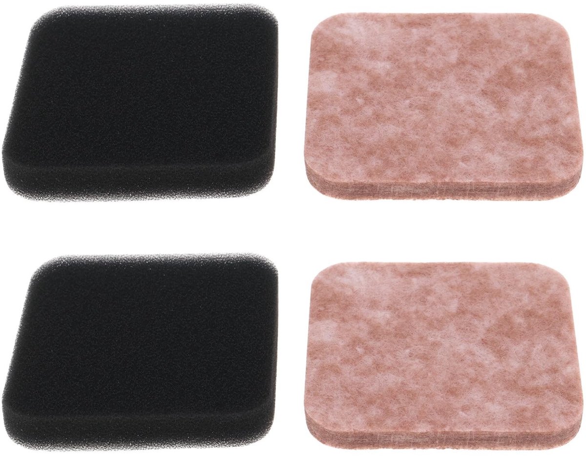 Dailygoods - Set van 2 Luchtfilters voor Tuinmachines Compatibel met Diverse Modellen
