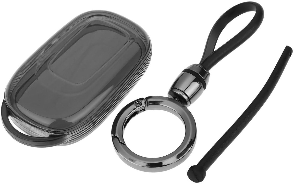 Dailygoods - Innovra - TPU Sleutelhanger Hoesje Compatibel met Honda Modellen