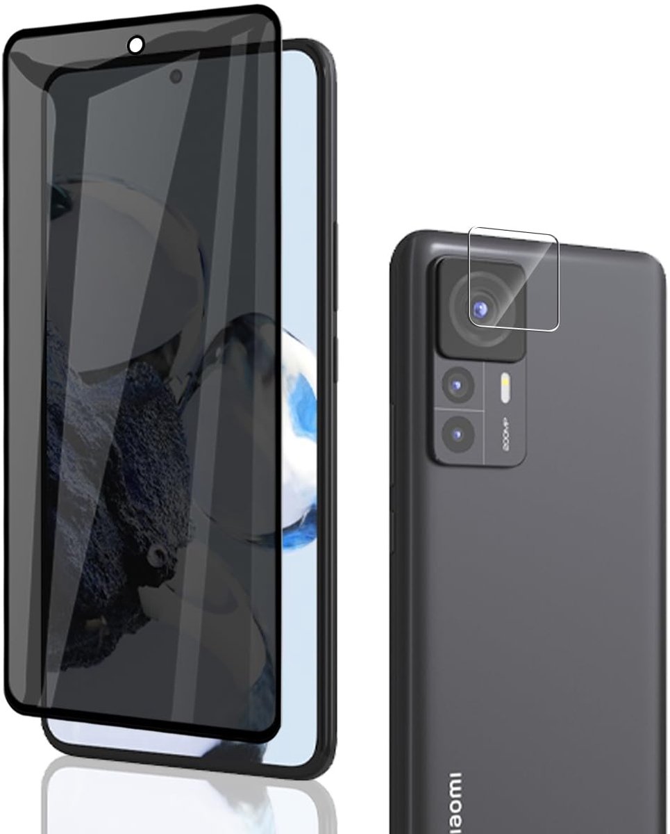 Dailygoods - Displaybeschermfolie en Camera-glas voor Xiaomi 12T Pro