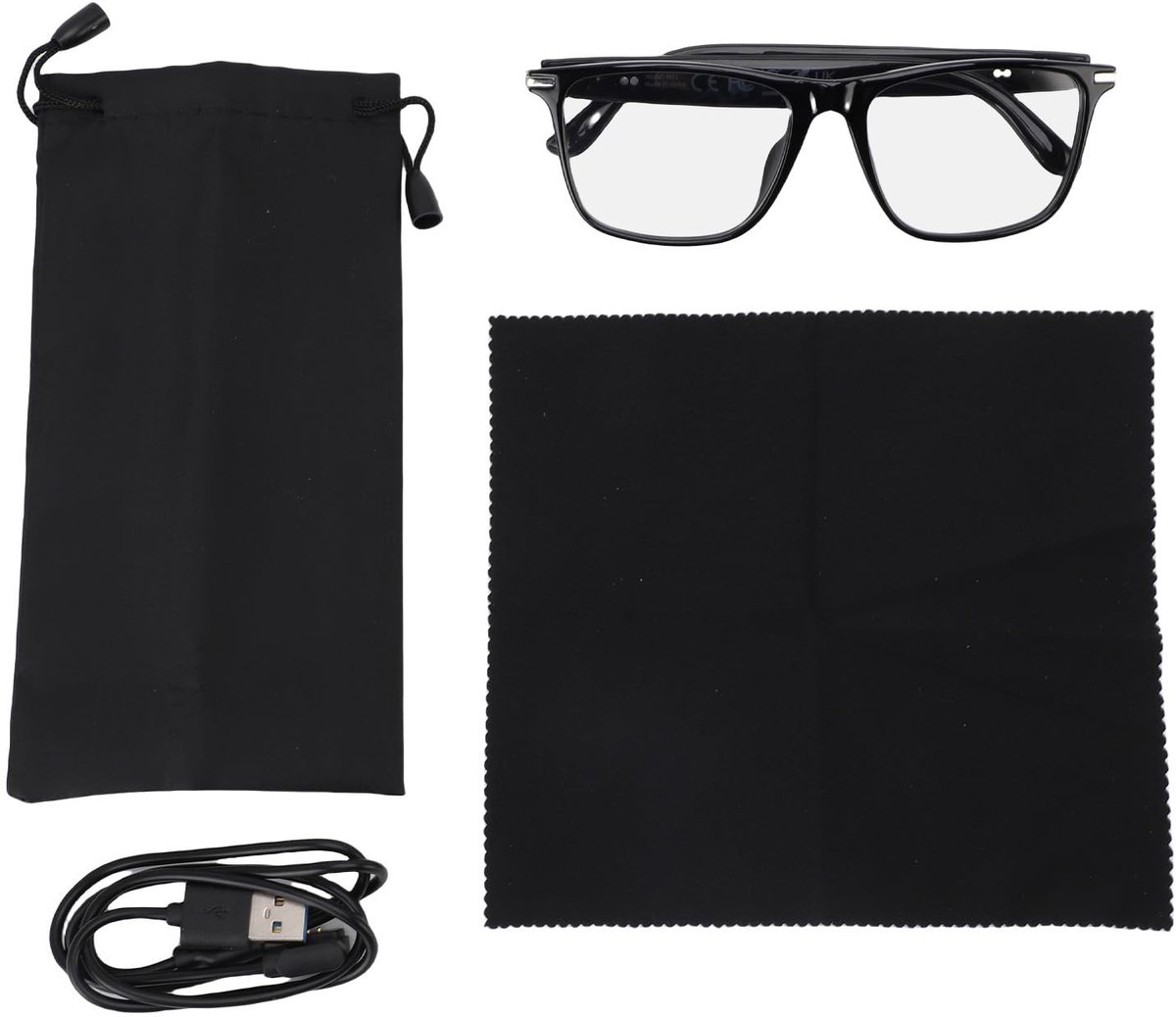 Dailygoods - Slimme Taalvertalerbril met 160+ Talen en Schadelijk Lichtfilter