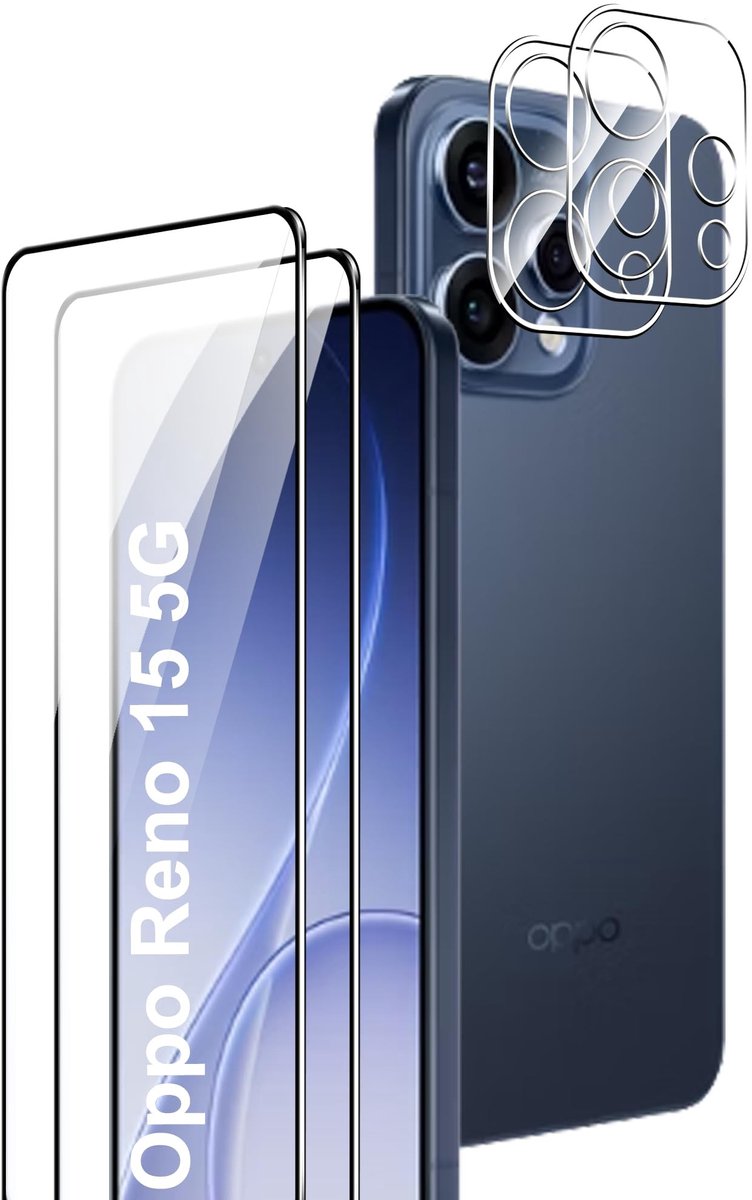 Dailygoods - Gehard Glas Schermbescherming voor OPPO Reno 15 5G