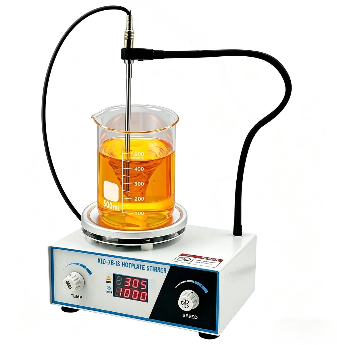 Dailygoods - Magnetische Roerder met Verwarmingsplaat, 180 W