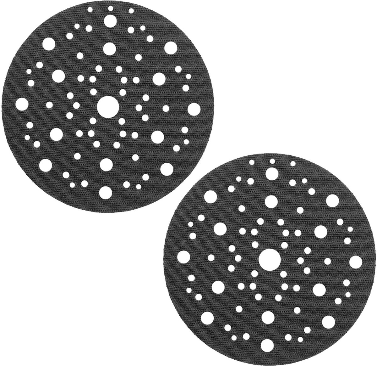 Dailygoods - Set van 2 Slijpschijfbeschermers met Klittenbandsluiting 150 mm
