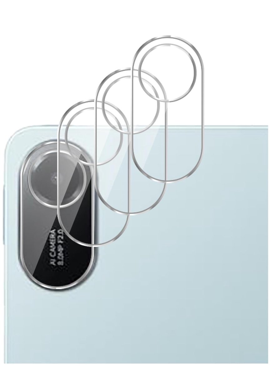 Dailygoods - 3D Cameralensbeschermer voor Redmi Pad 2 2025, 3-pak Gehard Glas