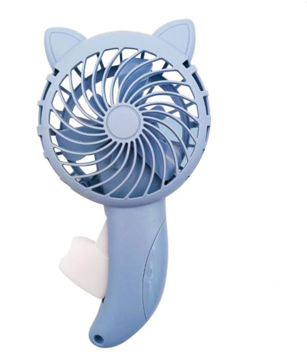 Dailygoods - Draagbare Handventilator voor Kinderen met Kattenoor Design