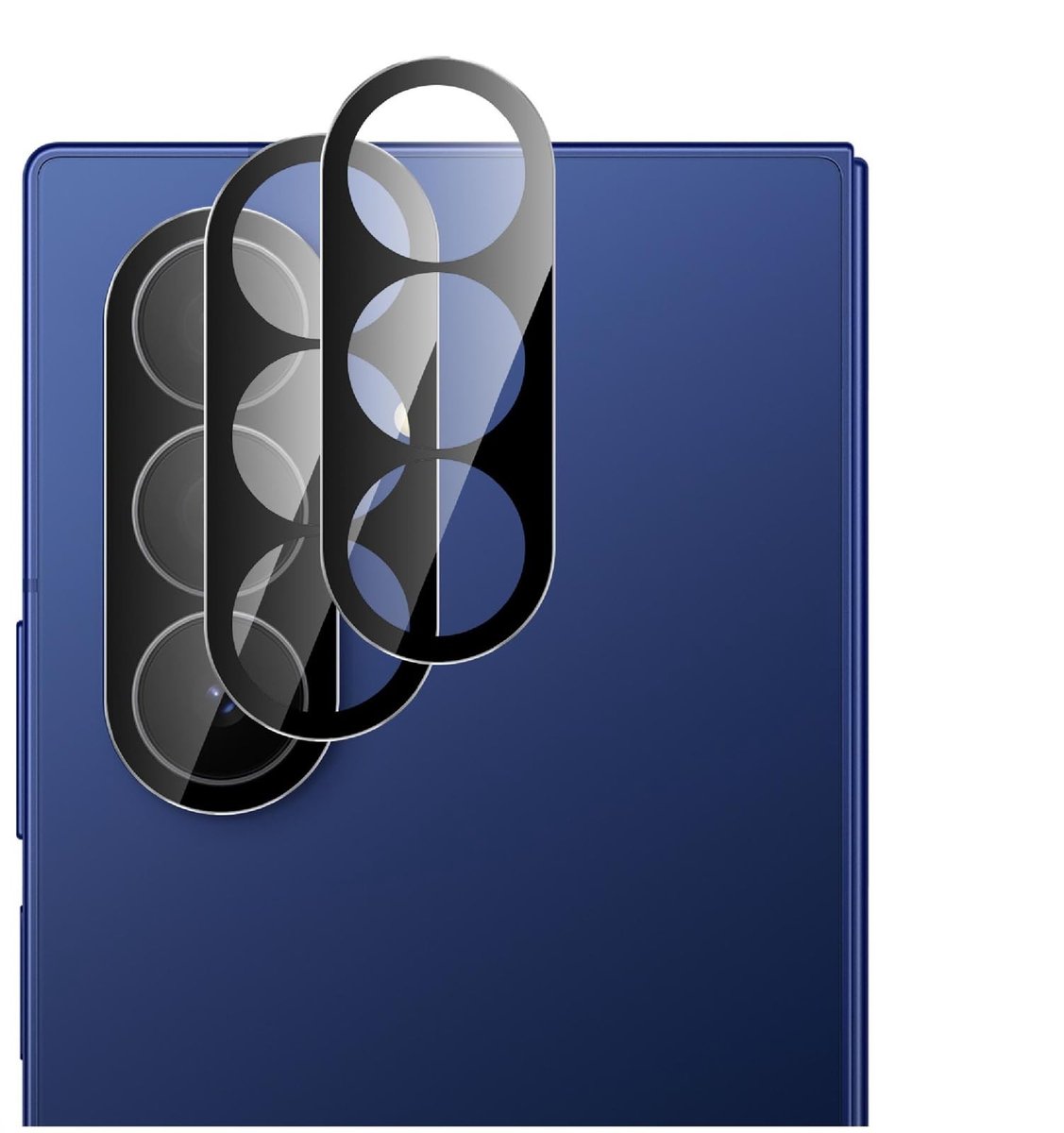 Dailygoods - Cameralensbeschermer voor Samsung Galaxy Z Fold 7, Set van 2