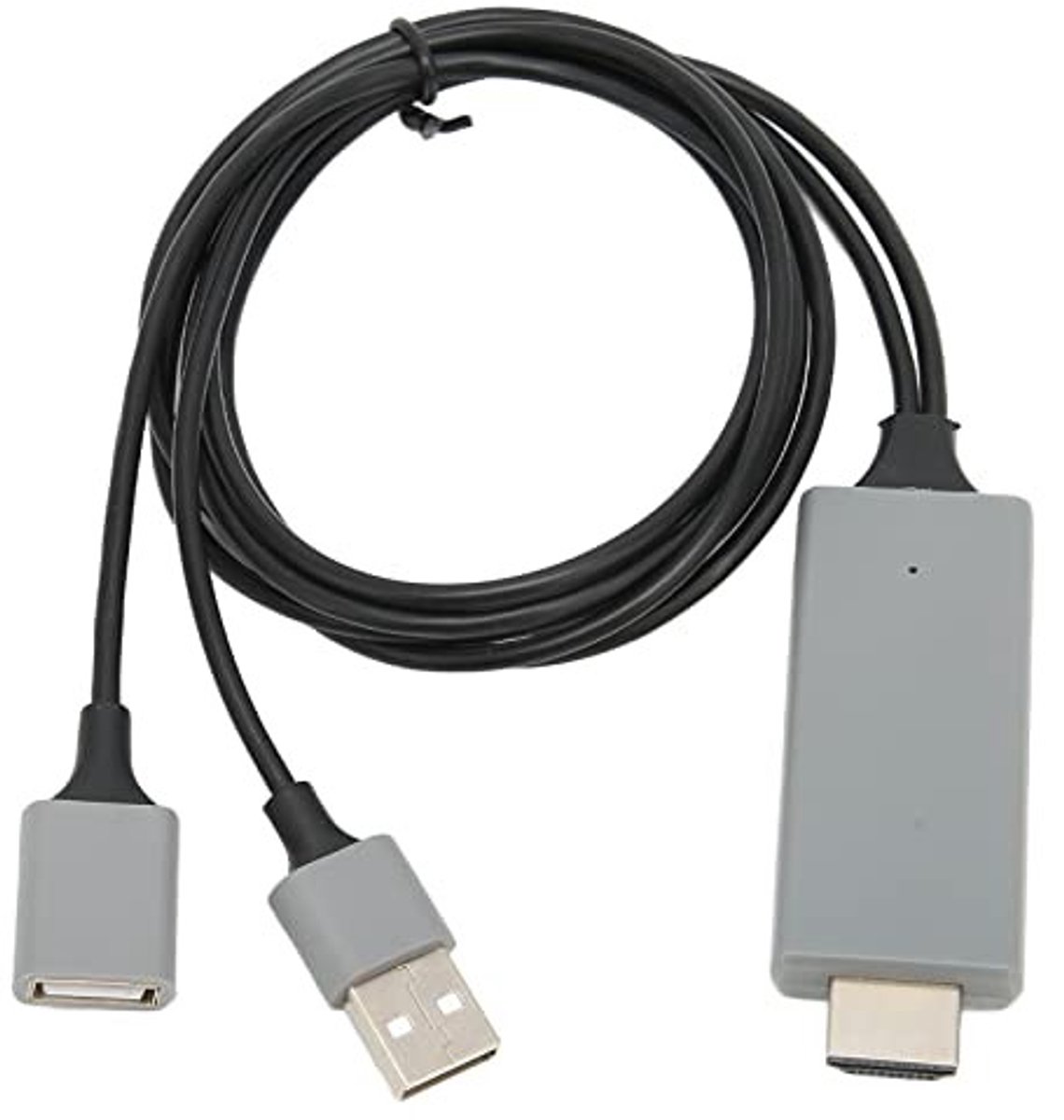 Dailygoods - HDMI Adapter Kabel voor Mobiele Telefoon naar TV 1080P