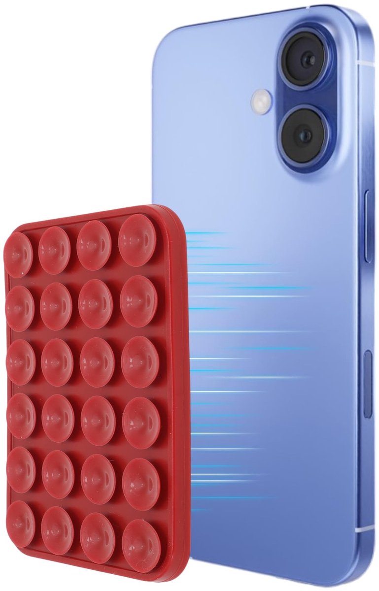 Dailygoods - Magnetische Zuignap-Telefoonhouder voor Mobiele Telefoons