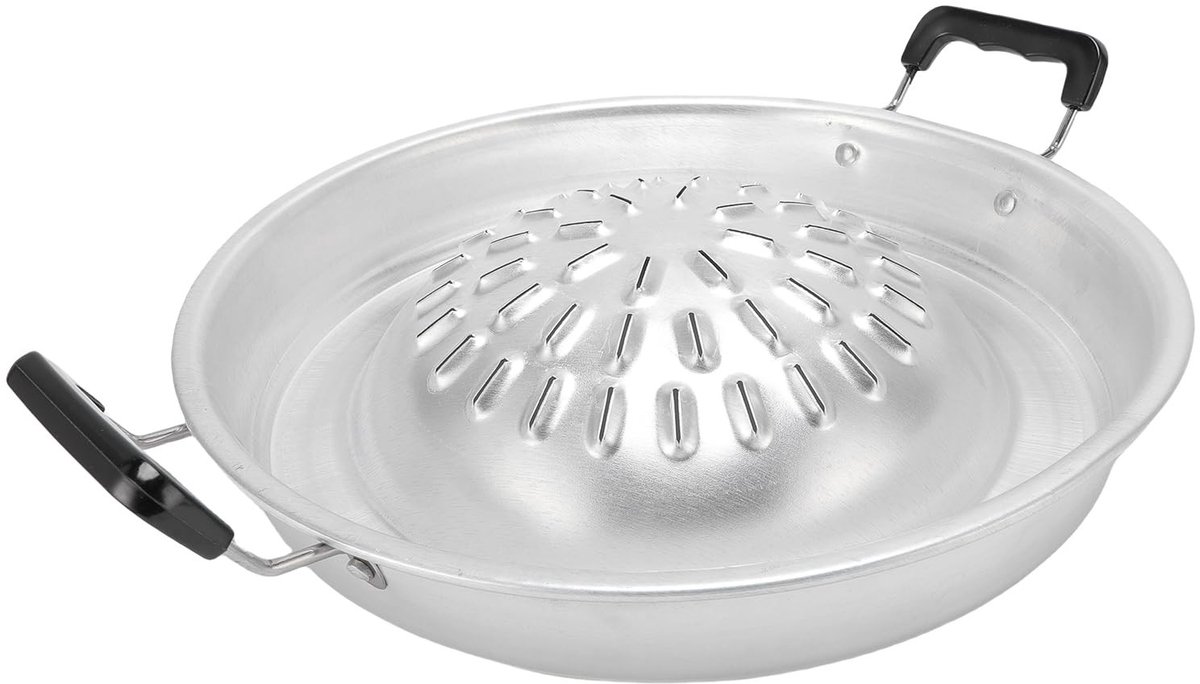 Dailygoods - 2-in-1 BBQ Grillpan met Antiaanbaklaag voor Thuisgebruik