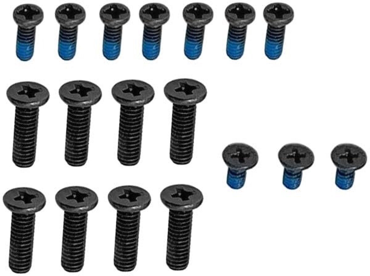 Dailygoods - 18 Stuks Laptop Schroeven voor DELL Inspiron Modellen