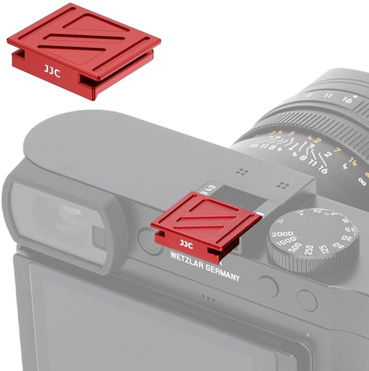 Dailygoods - Metalen Hot Shoe Cover voor Digitale Camera's