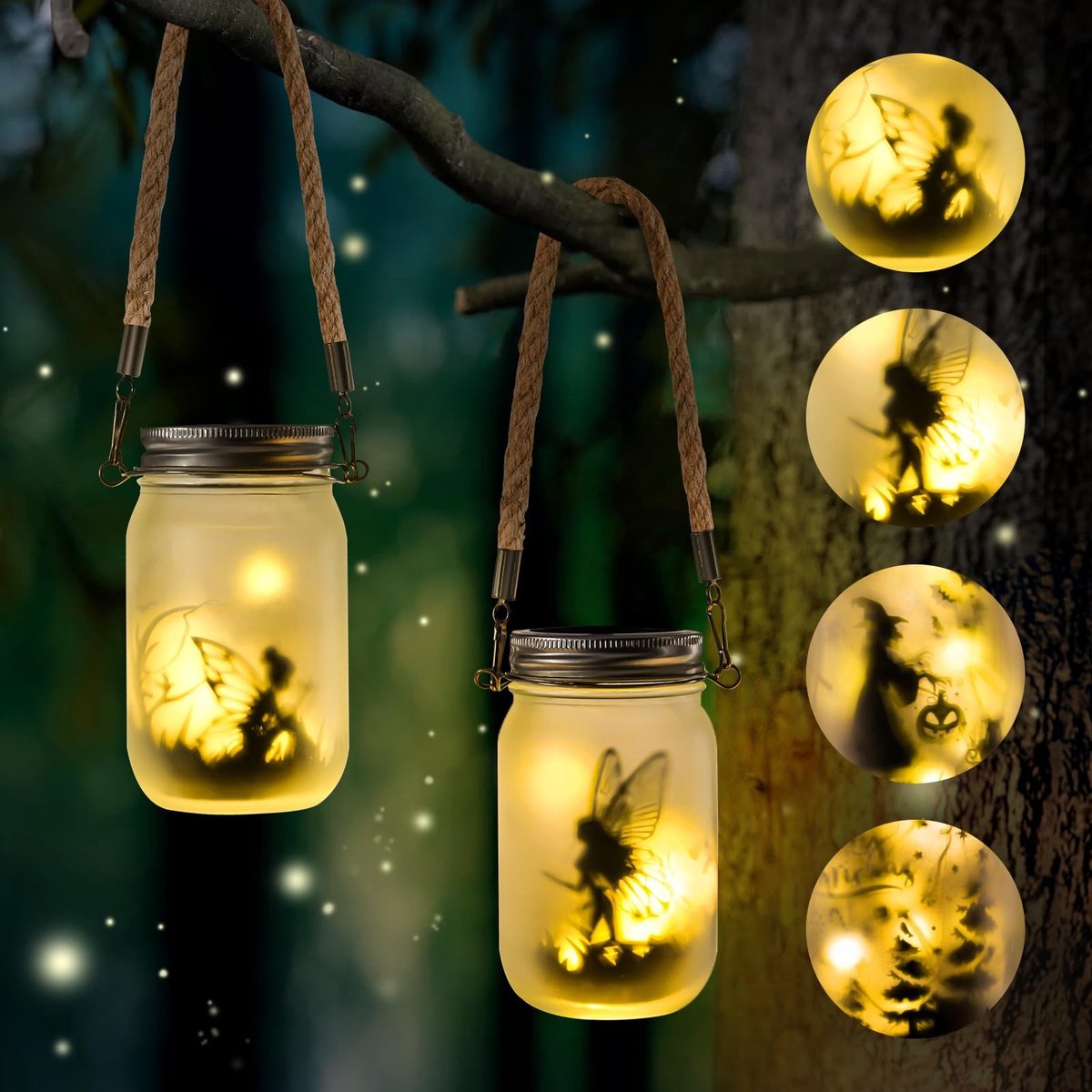 Cosensi - Dailygoods - Dailygoody - Lantaarns op zonne-energie - Hanglampen voor buiten - 