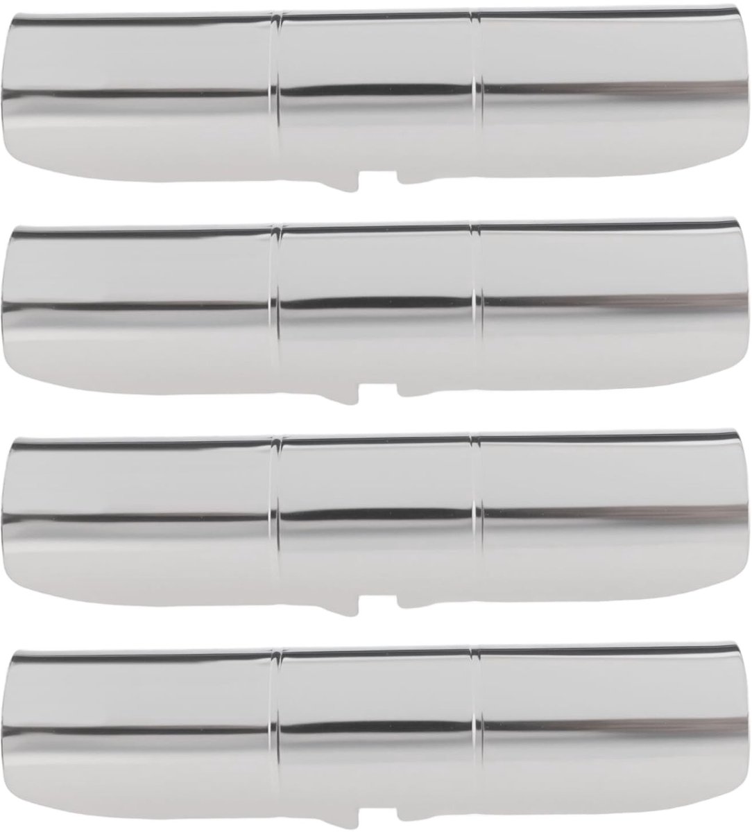 Cosensi - Dailygoods - Interne Gordijnroede Connector - Roestvrij Staal - Geschikt voor Hallis Hudson 25-28mm - Verstelbare Gordijnoplossing - Eenvoudige Wandmo