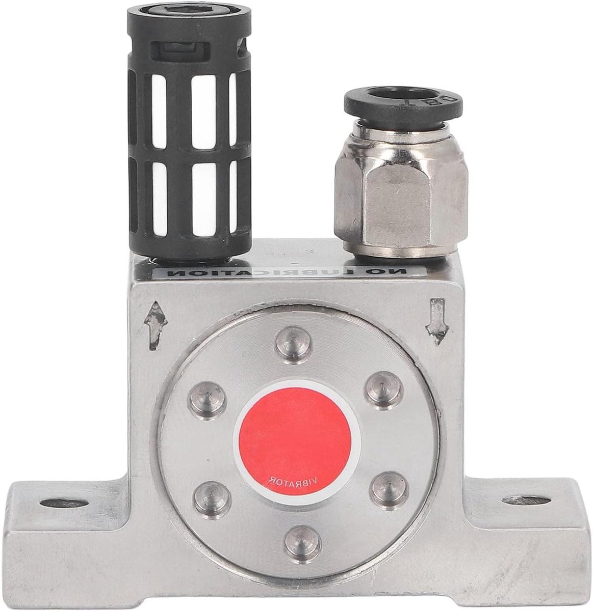 Pneumatische Vibrator - Lucht Oscillator - Hulp Bij Vullen - Roestvrij Staal - G1/8" Schroefdraad - Zilverkleurig