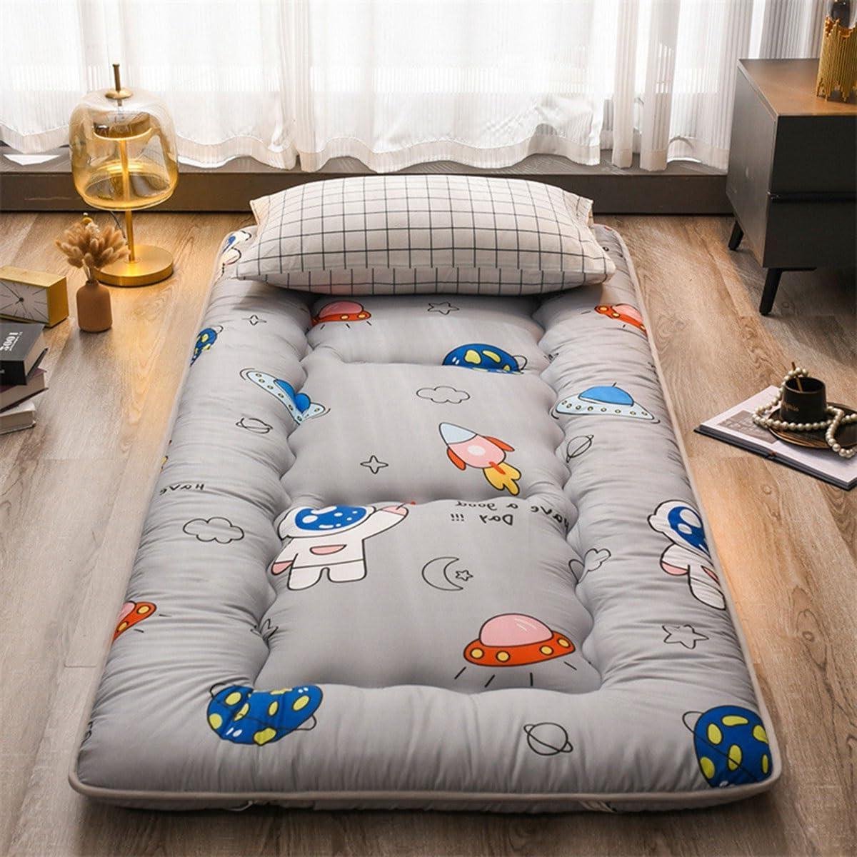 Japanse Vloermatras - Opvouwbare Tatami - Comfortabel Slapen - Ergonomisch Ontwerp - 150x200cm - F