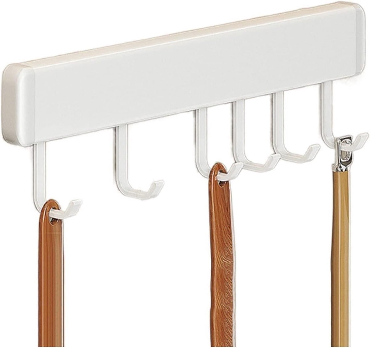 Wandkapstok Haak - Opvouwbare Kleerhanger - Kleding Ophangen - Twee Installatie Opties - 5