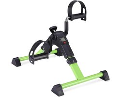 Foldable Mini LCD Exercise Bike Portable Arm Home Pedal Exercise Gym Fitness Leg Cardio Training Adjustable Resistance Indoor Pedal Exercise Bicycle