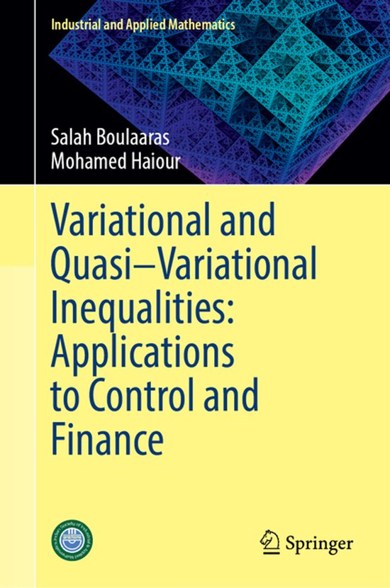 Industrial and Applied Mathematics- Variational and Quasi– ... - cover