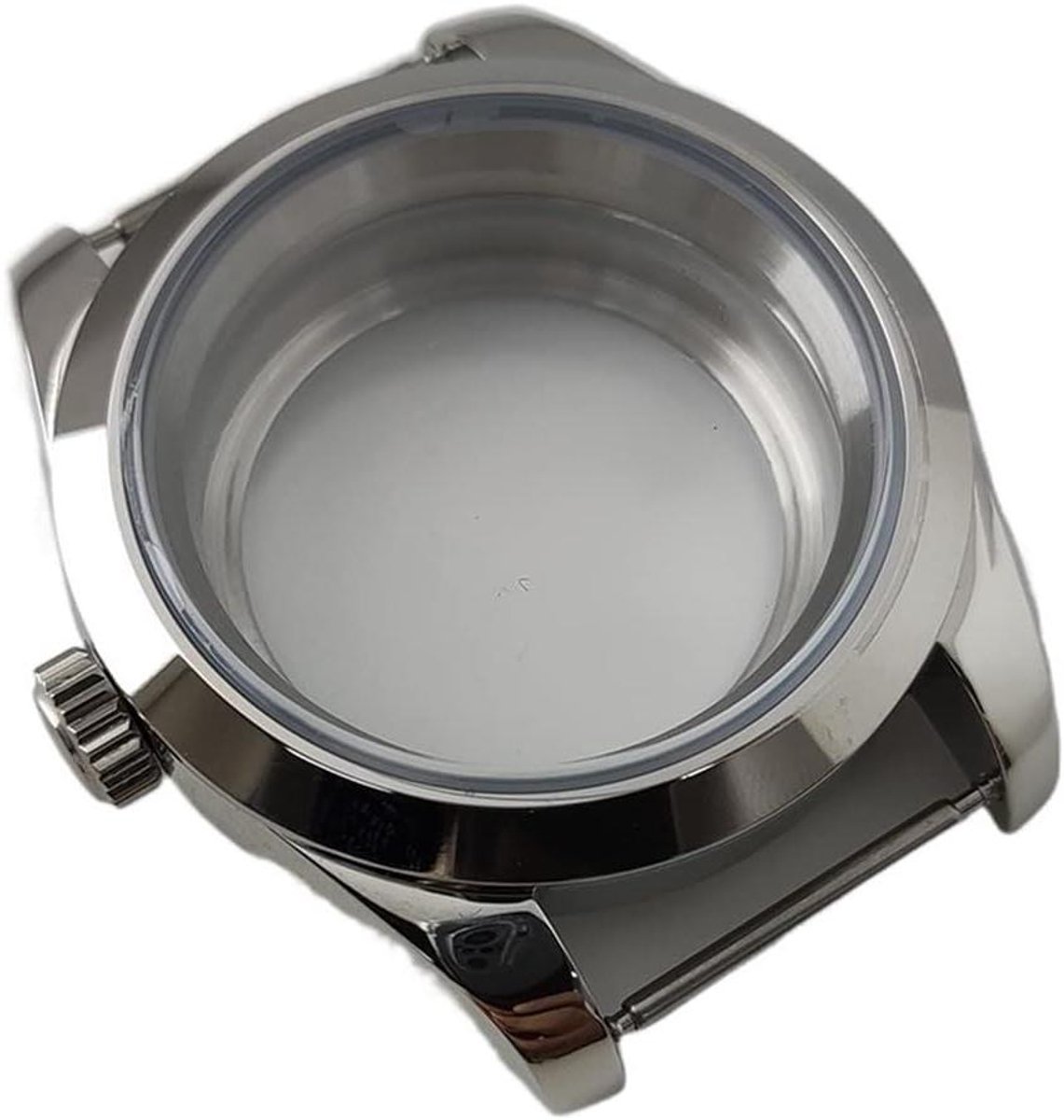 Horlogekast - Uurwerk Bescherming - Horloge Reparatie - Gegalvaniseerd Staal - 39 mm Diameter - Zilver
