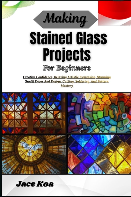 Making Stained Glass Projects For Beginners - cover