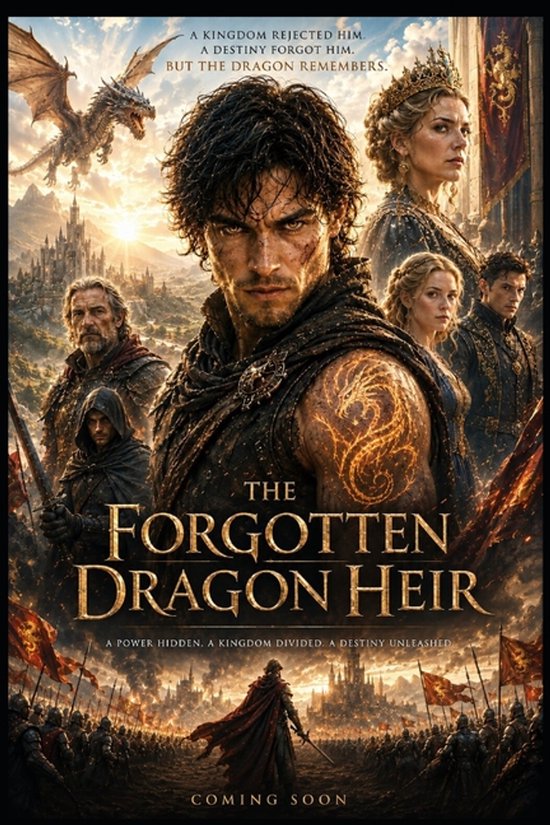 The Forgotten Dragon Heir - cover