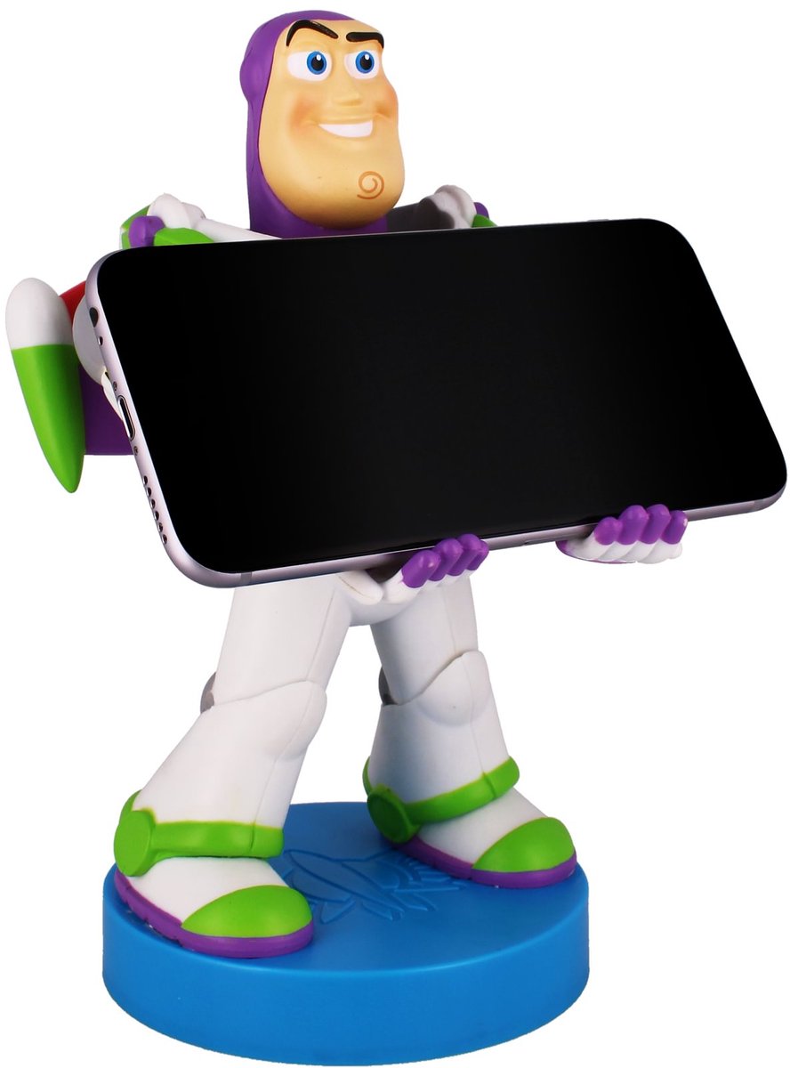 Buzz Lightyear - Disney - figurine standaard voor telefoon | controller | oplaadcase (Cable Guys Original) — afbeelding 3