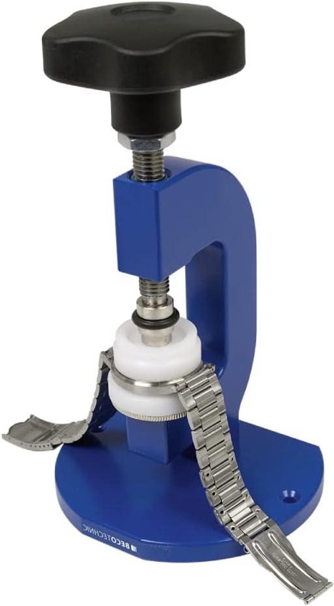 Horloge Drukker - Reparatieset - Horloges Repareren - Klik Systeem - 8 Delig - Blauw