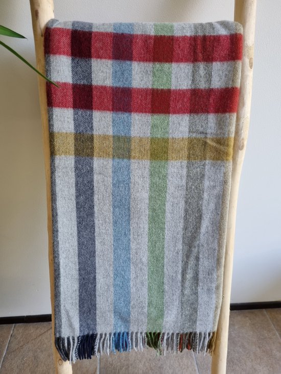 Wollen Plaid - HENLEY Grey (Merino) 140x185cm - Bronte x Plaids.shop