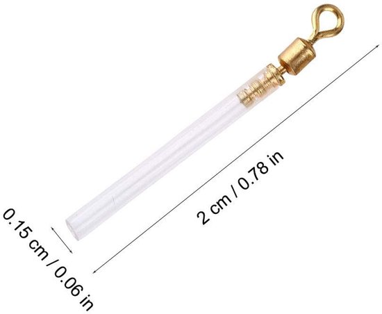 Dailygoods - Dailygoody - Float Waggler Adapters - Vissen Swivels - Vermindert flotage - Formaat S - Vissen Accessoires - Ideaal voor zout- en zoetwatervissen - Ge van Dailygoods — afbeelding 4