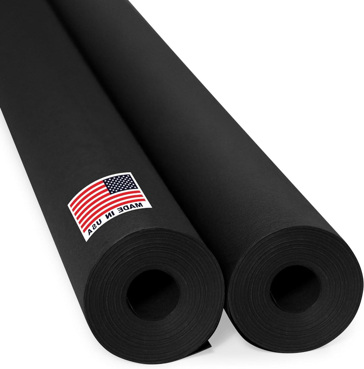 Kraftpapier Rol - Gekleurd Papier - Hobby en Knutselen - Gemaakt in de VS - 914 x 3200 cm - Zwart
