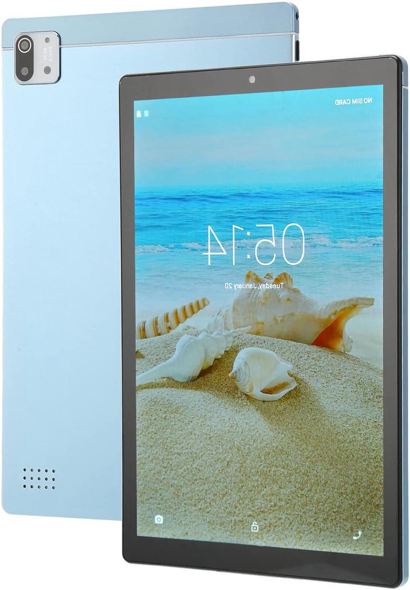 10 inch Tablet - Android Tablet - Entertainment en Bellen - Dual SIM 3G WiFi - 4GB RAM 64GB - Blauw