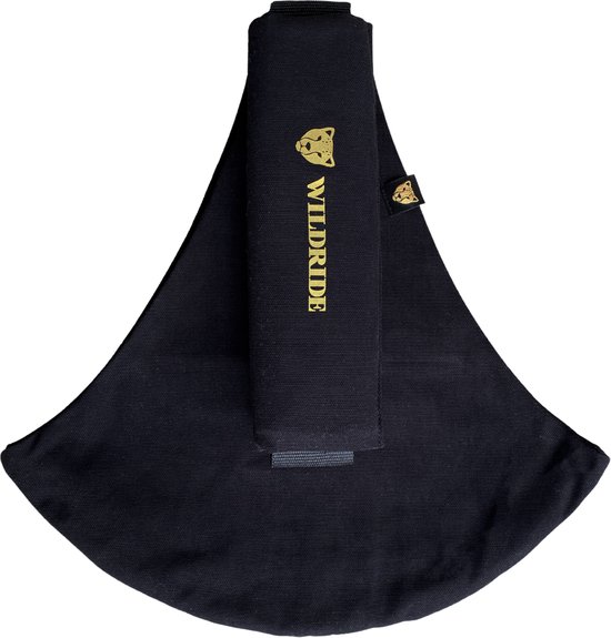 Wildride® Kinderdrager - Lichtgewicht & Draagbaar - Heupdrager Voor Kinderen van 9 Maanden tot 4 Jaar - Draagzak voor Baby en Peuter - Baby Carrier - Tot 20 kg - Zwart