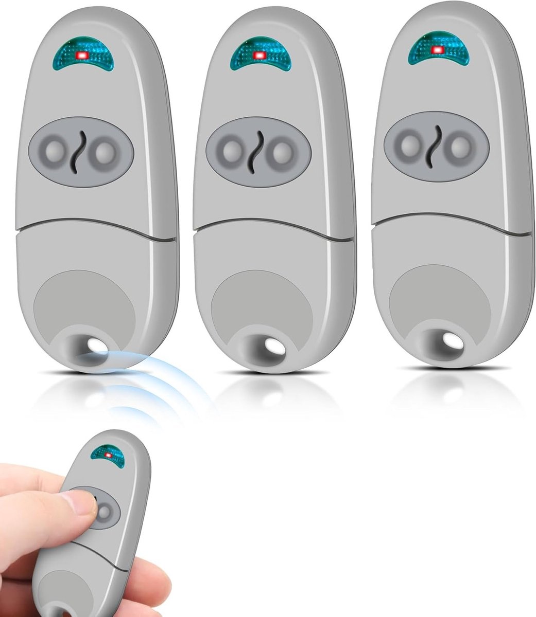 Draadloze Garage Deuropener met 433.92 MHz Frequentie en Handheld Afstandsbediening voor Gemakkelijk Toegang en Veiligheid