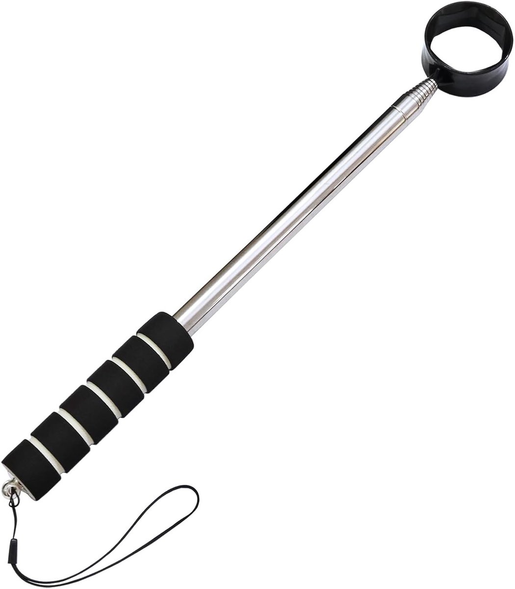 Telescoop Golfbal Retriever van Aluminium 280cm - Ideaal voor Water en Golfaccessoires, Efficiënt en Lichtgewicht