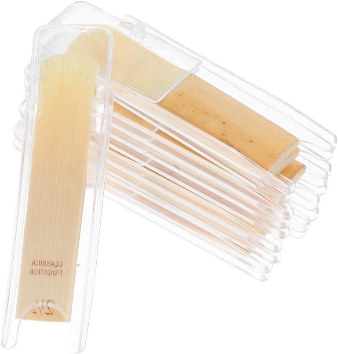 Saxofoon Rieten - Houten Blad - Muziek Maken - Optimale Match - 10 Stuks - Beige
