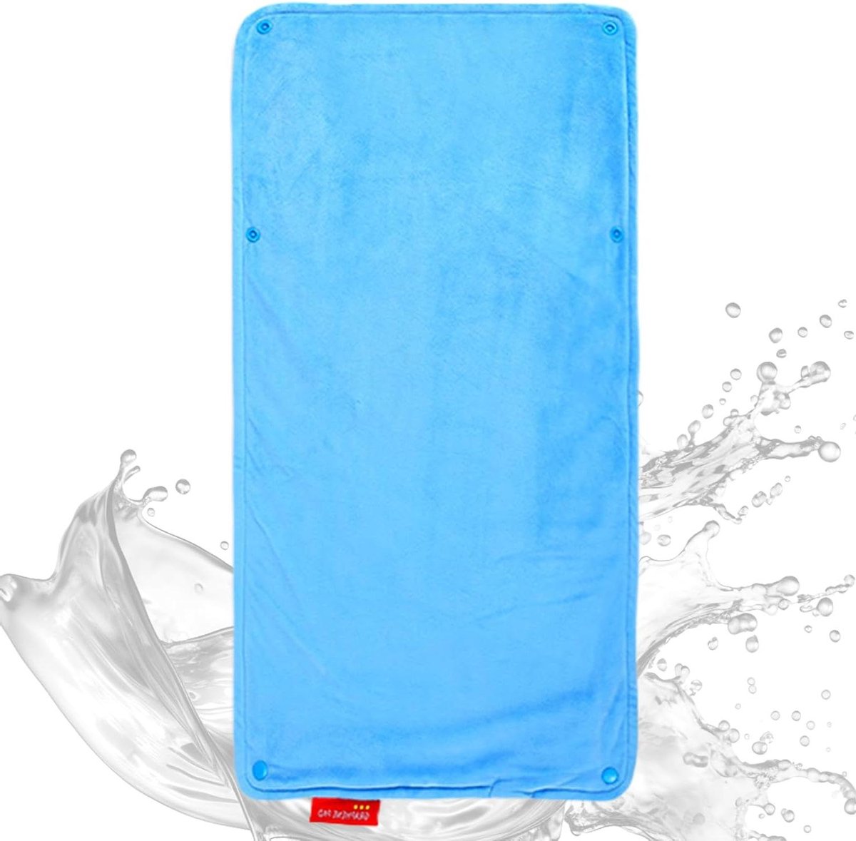 Verwarmingsmat Hond - Elektrisch Kleed - Huisdier Warm Houden - Waterdicht & Instelbaar - 60 x 30 cm - Hemelsblauw