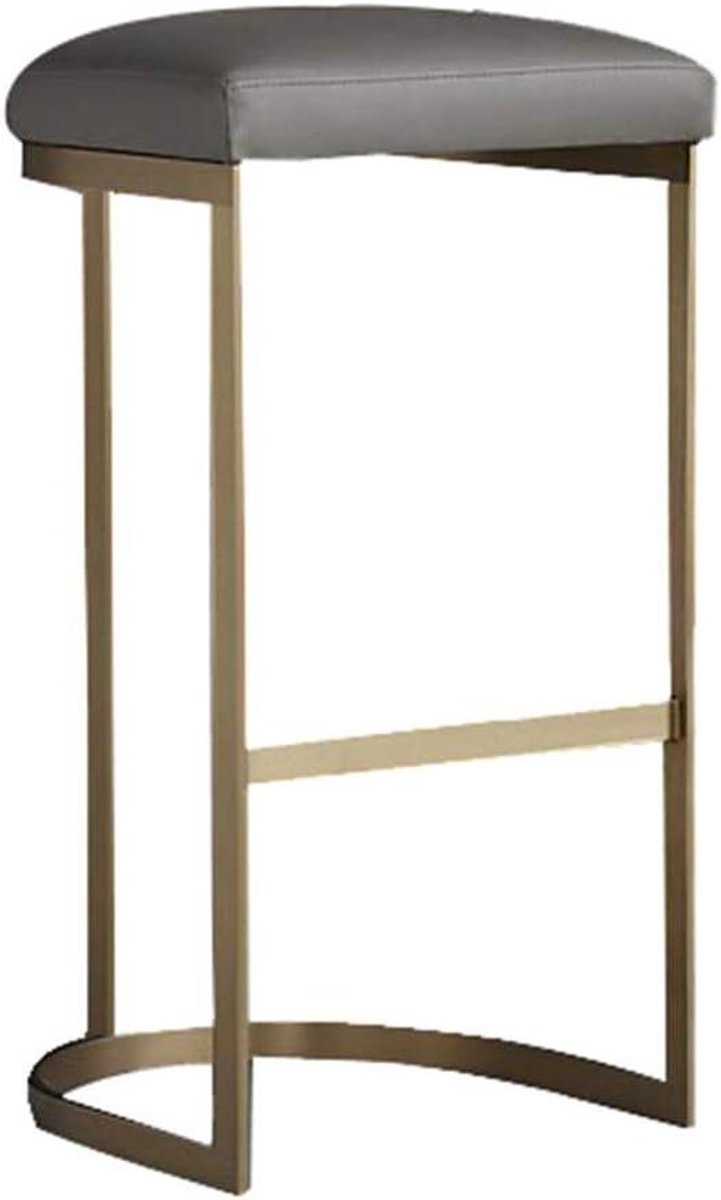 Barkruk - Barstoel - Wonen - Smeedijzeren frame - 65 cm - Goud