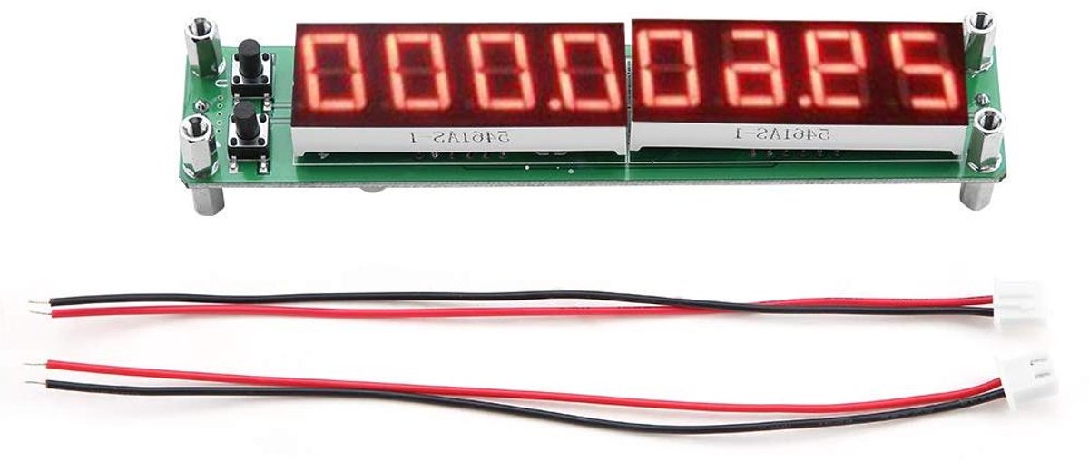Frequentieteller - Testermodule Signaalgever - Signalen Meten - Breed Frequentiebereik - 13 x 3 x 3 cm - Rood