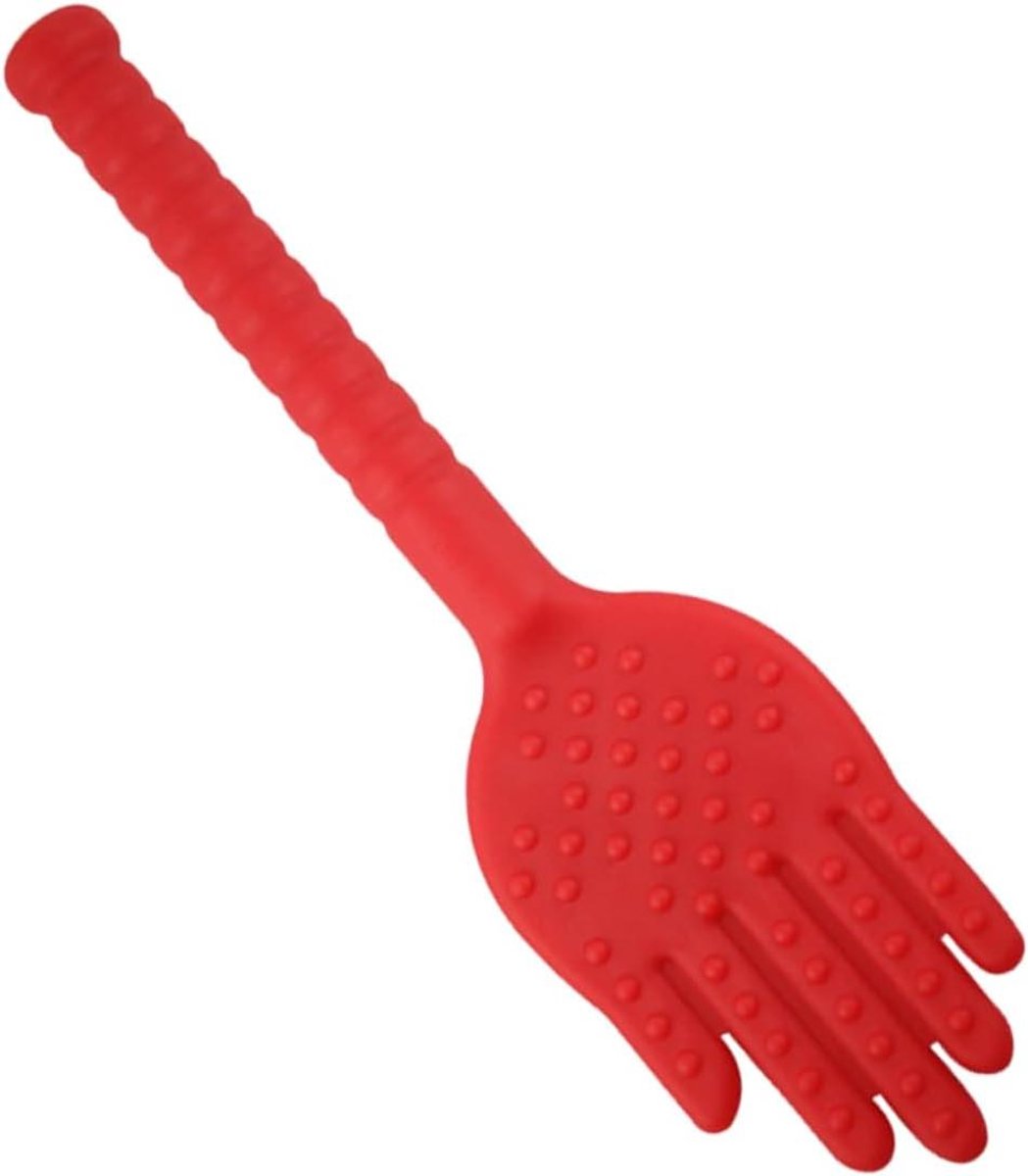 Massage Hamer - Acupunctuur Stick - Spier Ontspanning - Ergonomisch Ontwerp - 32 cm - Rood