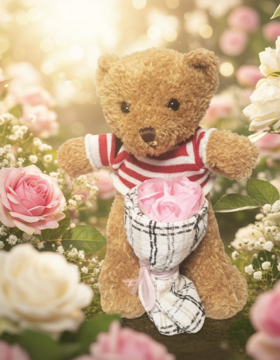 knuffel Beer - teddybeer -beterschap Knuffels - Pluche Beer - Knuffeldier knuffel moederdag verjaardag cadeau valentijnscadeau - Love teddy beer valentijn cadeautje Knuffel rozen valentijn knuffel Cadeau Valentijnsdag, Valentijn, Huwelijk,