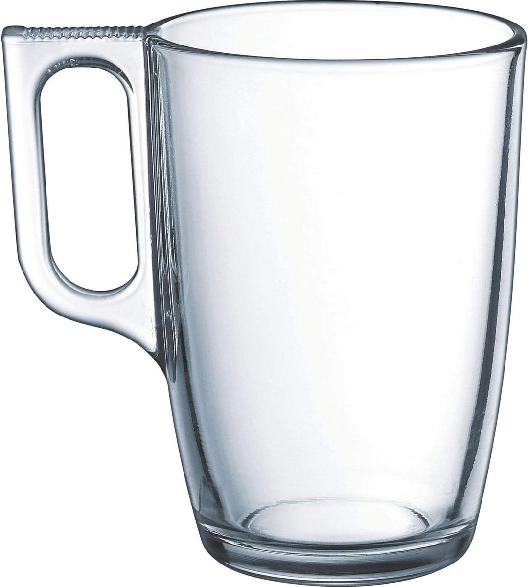 Koffiemokken Set - Glazen Mokken - Warme Dranken - Vaatwasserbestendig - 320 ml - Transparant