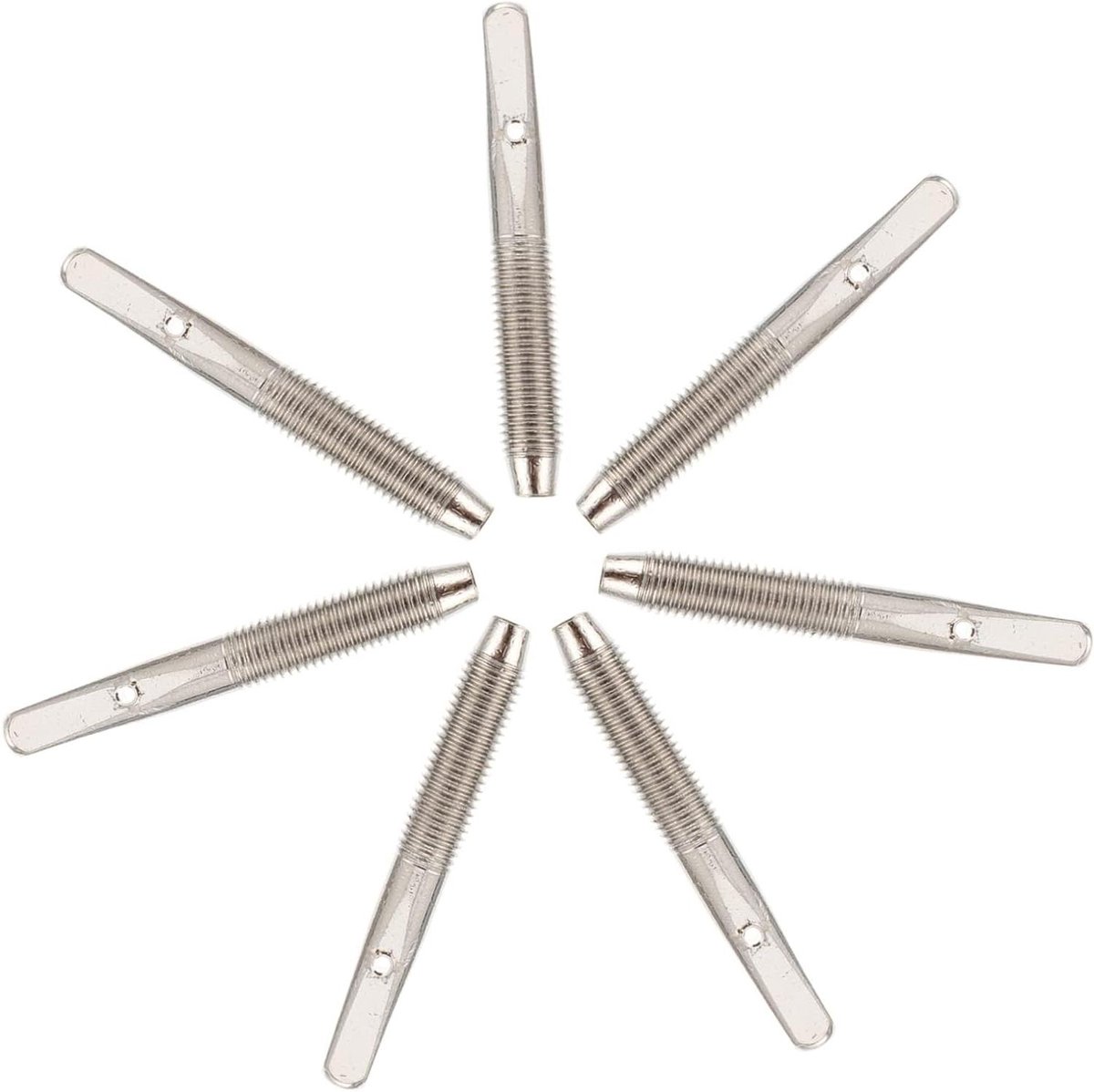 Harpsnaar Set - Lierpennen - Instrument Stemmen - Fijne Draad - 7 Stuks - Zilver
