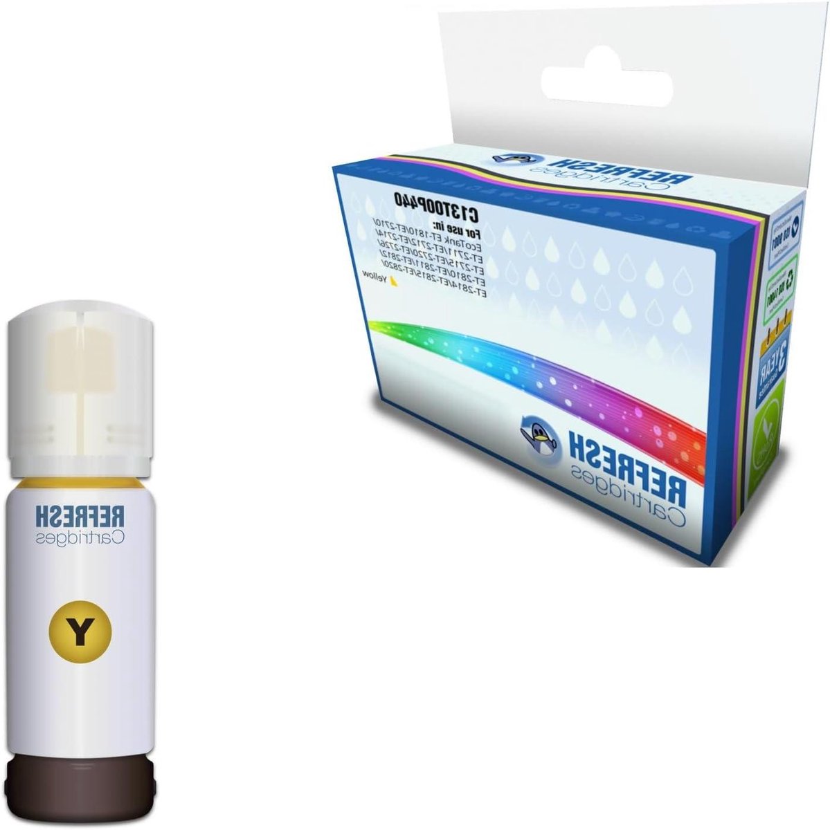 Tonercartridge Geel - Inkt Cartridge - Documenten Printen - Hoge Pagina Opbrengst - 7500 Pagina's - Geel