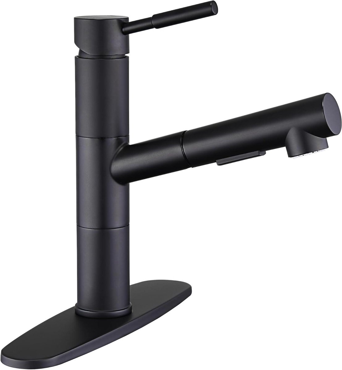 Keukenmengkraan - Spoelbak Kraan - Keuken Reinigen - Twee Spraystanden - 48 cm Uittrekbaar