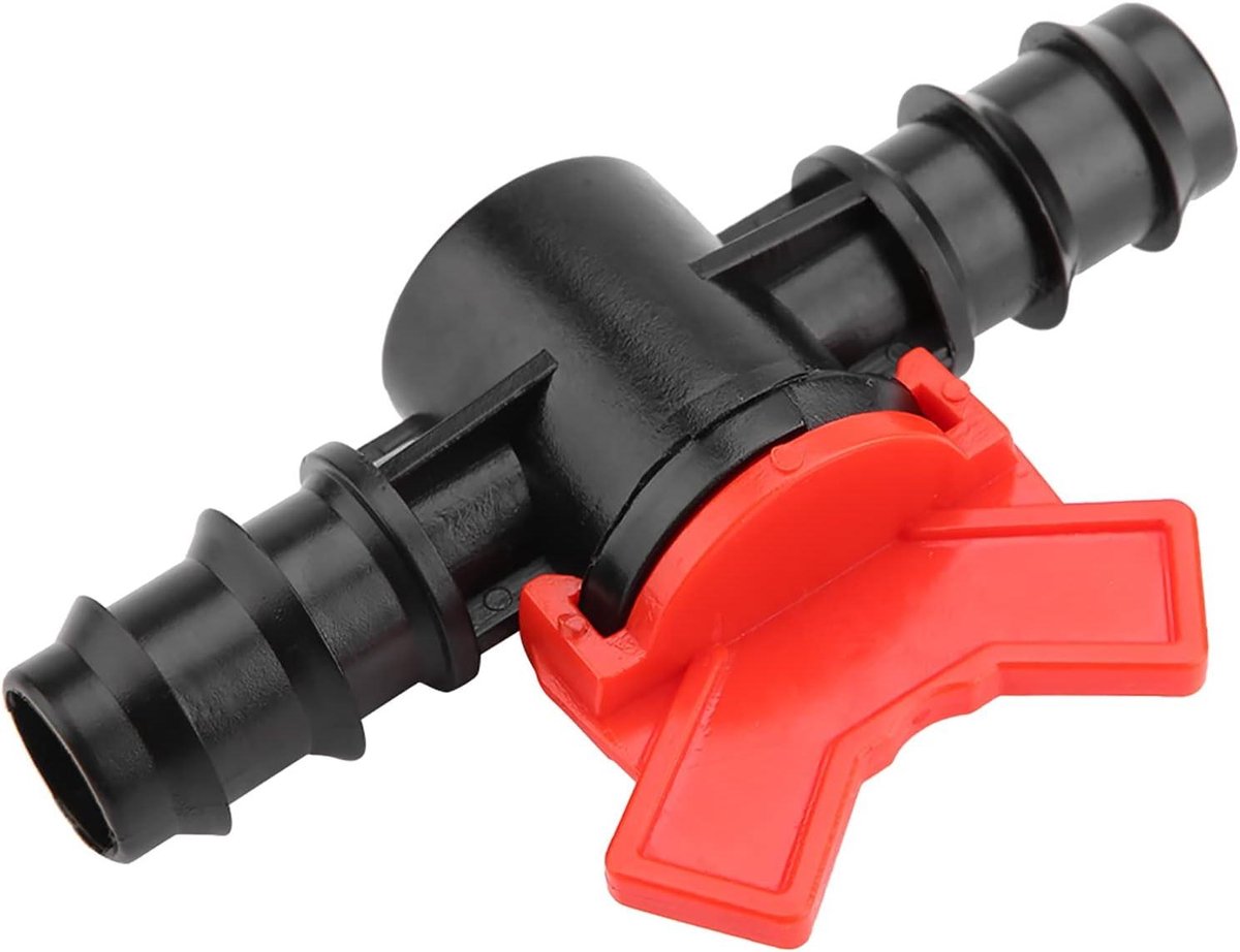 Plastic Aquarium Aquarium Waterstroomregelklep Slang Buis Pijp Connector Duurzaam Praktisch voor Gebruik in (4-punts regelventiel met gelijke diameter)