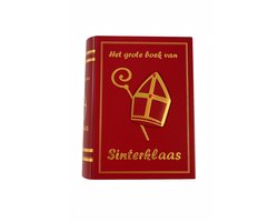 Sintboek "Het grote boek van Sinterklaas" BLIK (koektrommel)