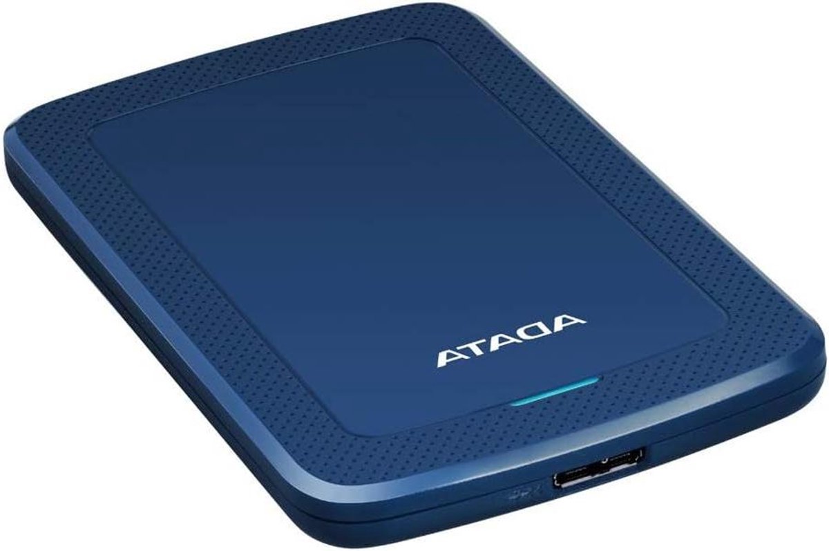 Externe Harde Schijf - Draagbare Opslag - Bestanden Opslaan - Stijlvol Slank Design - 2TB Capaciteit - Blauw