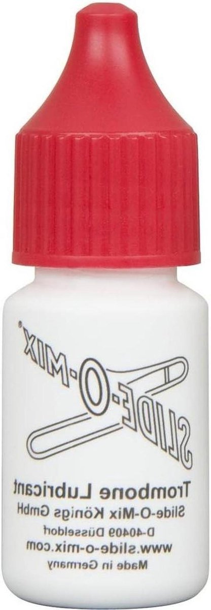 Glider Smeermiddel - Trombone Onderhoud - Muziek Instrument - Compact Formaat - 10 ml - Rood